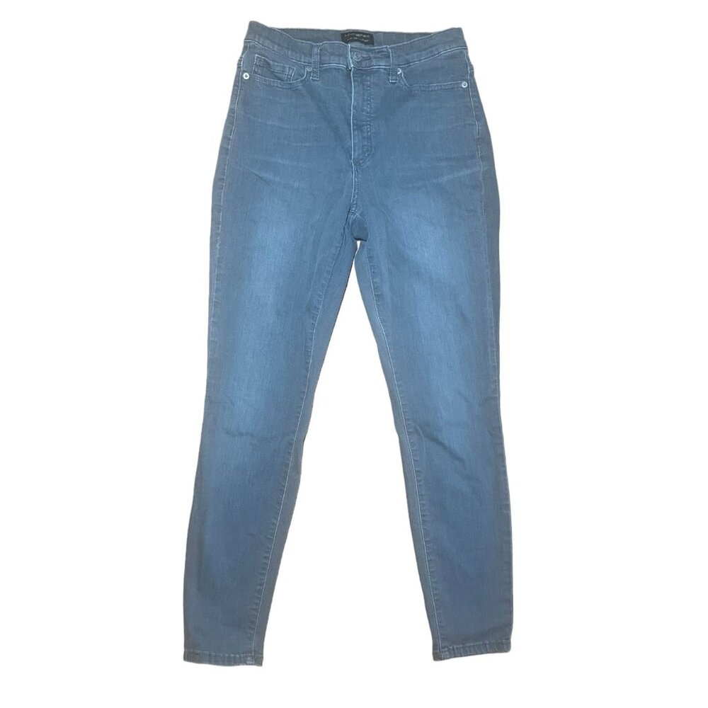 Banana Republic Gray Curvy High Rise Skinny Jeans Size 28